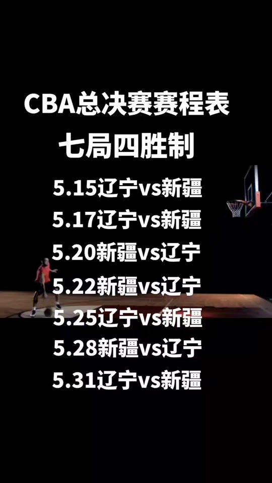 cba总决赛日程曝光：揭晓四强对决时间，谁将晋级决赛？
